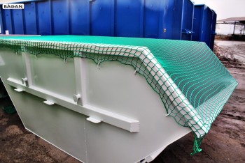 Kontener mulda - siatka zabezpieczająca do kontenera typu mulda